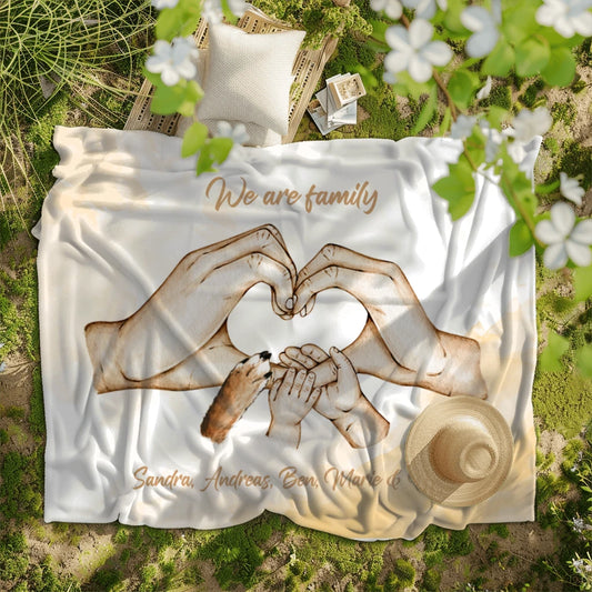 Personalisierte Decke