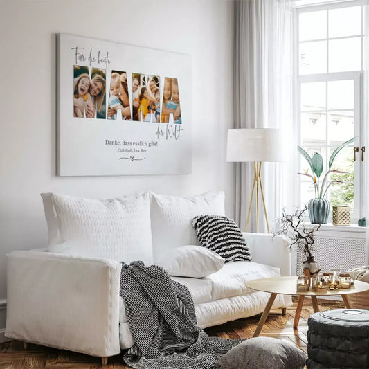 Personalisierte Leinwand Personalisierte Leinwand ’Mama’ 2