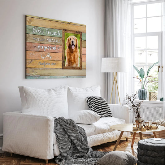 Personalisierte Leinwand