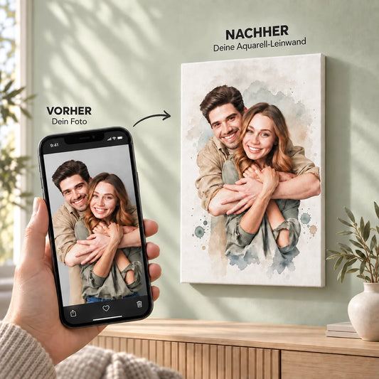 Personalisierte Leinwand - Euer Foto als Kunstwerk