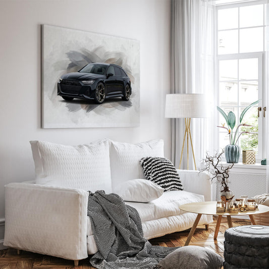 Personalisierte Leinwand - Dein Auto als Kunstwerk