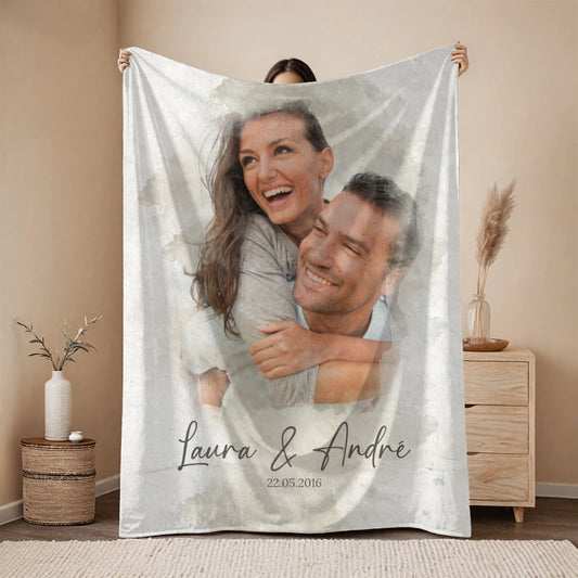 Personalisierte Decke 