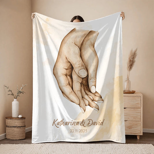 Personalisierte Decke 