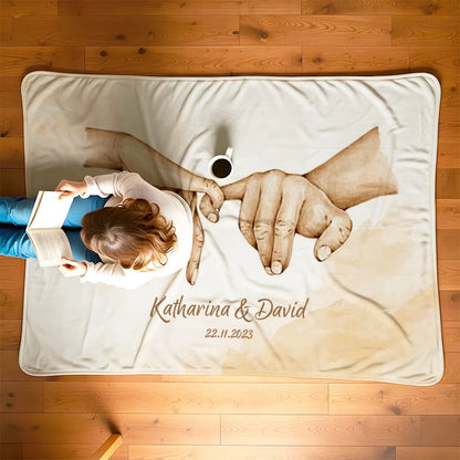 Personalisierte Decke "Zusammenhalt"