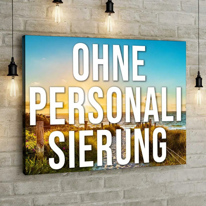 Leinwand ohne Personalisierung - 30 x 20cm