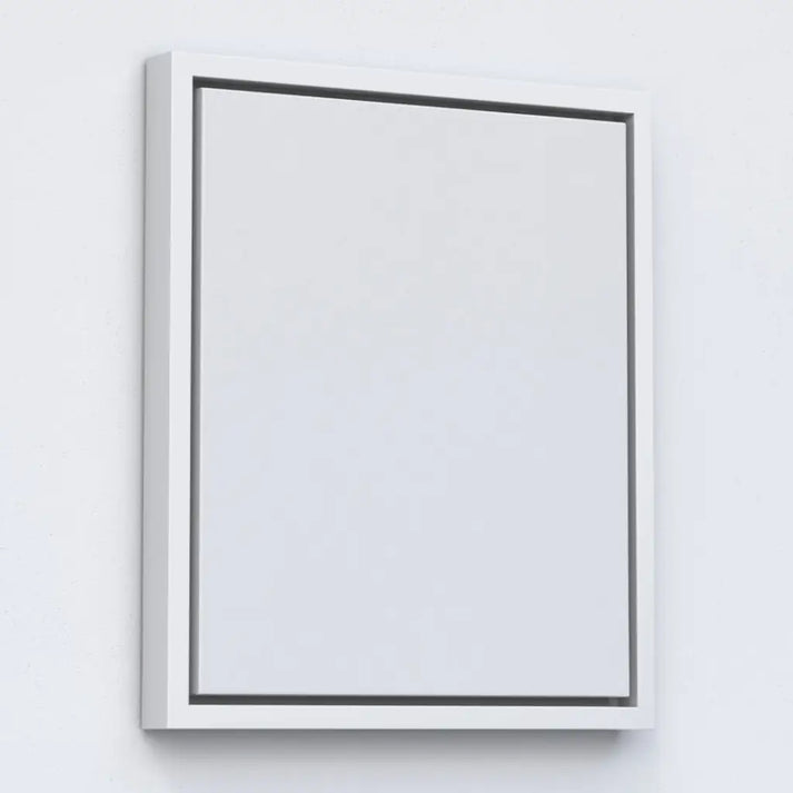 Premium Rahmen - 20 x 30cm / Weiß Schattenfugenrahmen