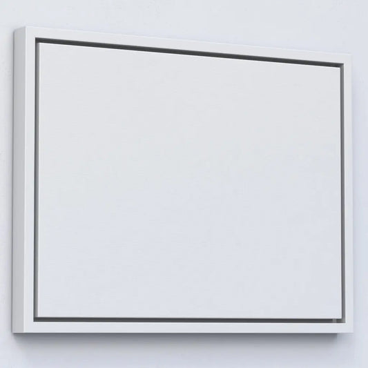 Premium Rahmen - 30 x 20cm / Weiß Schattenfugenrahmen