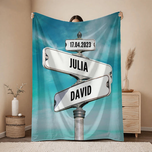 Personalisierte Decke 