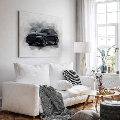 Personalisierte Leinwand - Dein Auto als Kunstwerk