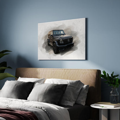 Personalisierte Leinwand - Dein Auto als Kunstwerk