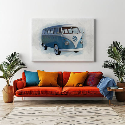 Personalisierte Leinwand - Dein Auto als Kunstwerk