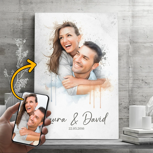 Personalisierte Leinwand - Euer Foto als Kunstwerk